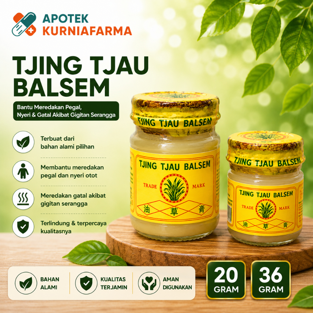 Tjing Tjau Balsem 20 Gr, Tjing Tjau Balsem 36 Gr