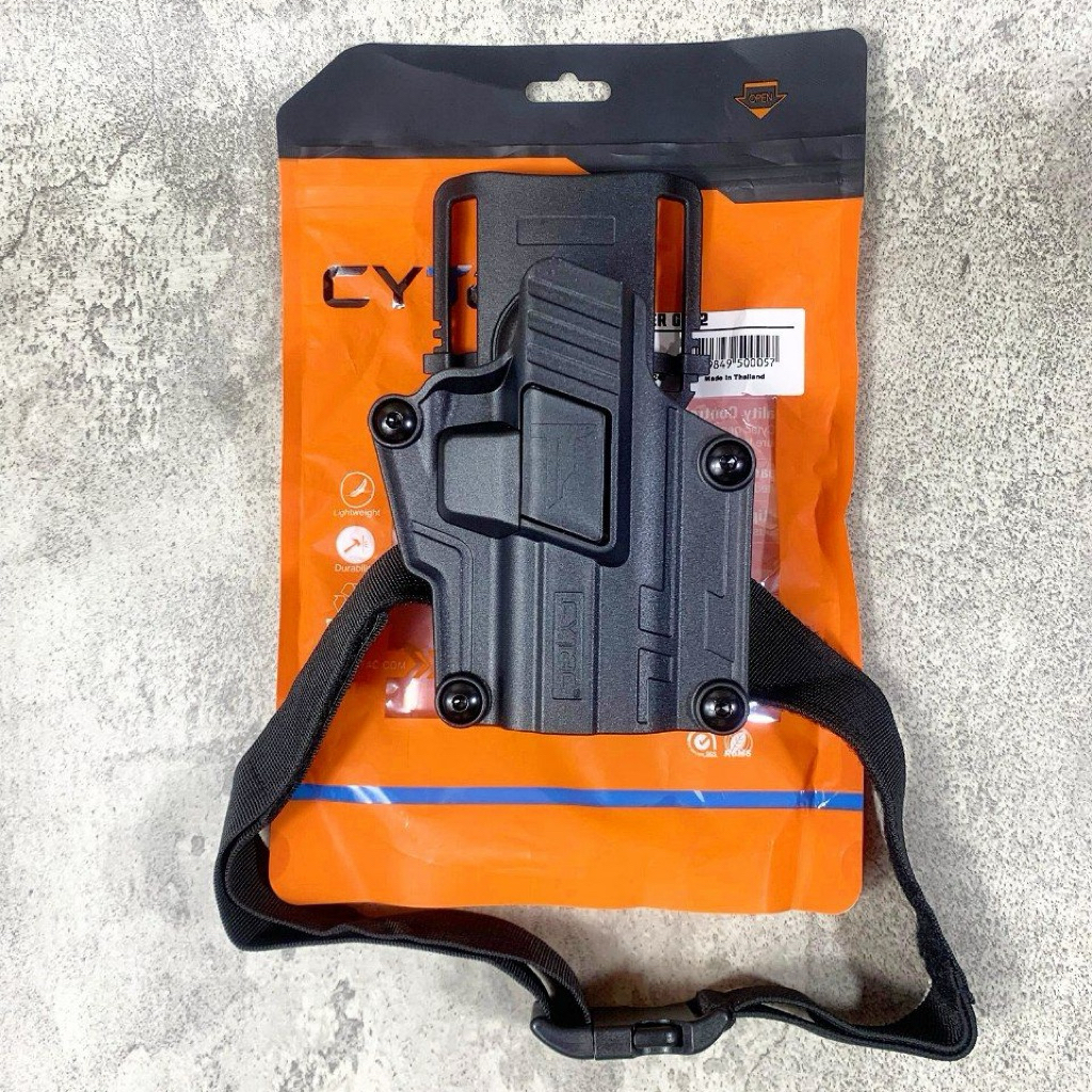 CYTAC - HOLSTER PAHA CYTAC GEN II HITAM / HOLSTER PISTOL