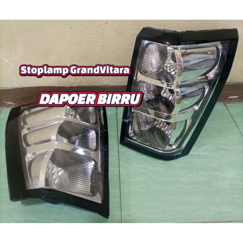 Stoplamp Modifikasi Custom Suzuki Grand Vitara.Lampu GrandVitara Mikha Clear Stoplamp