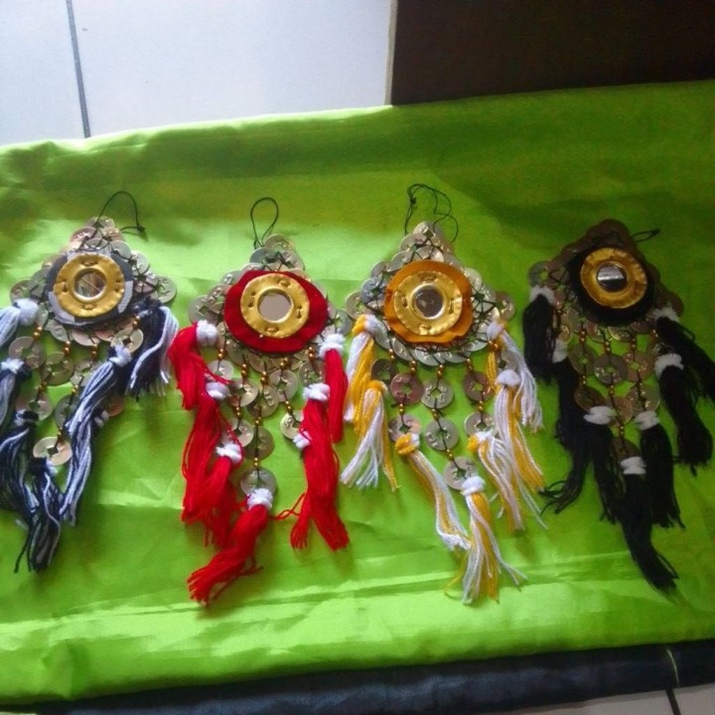 tamiang kodok tamiang pis bolong diameter 12 cm.per pcs