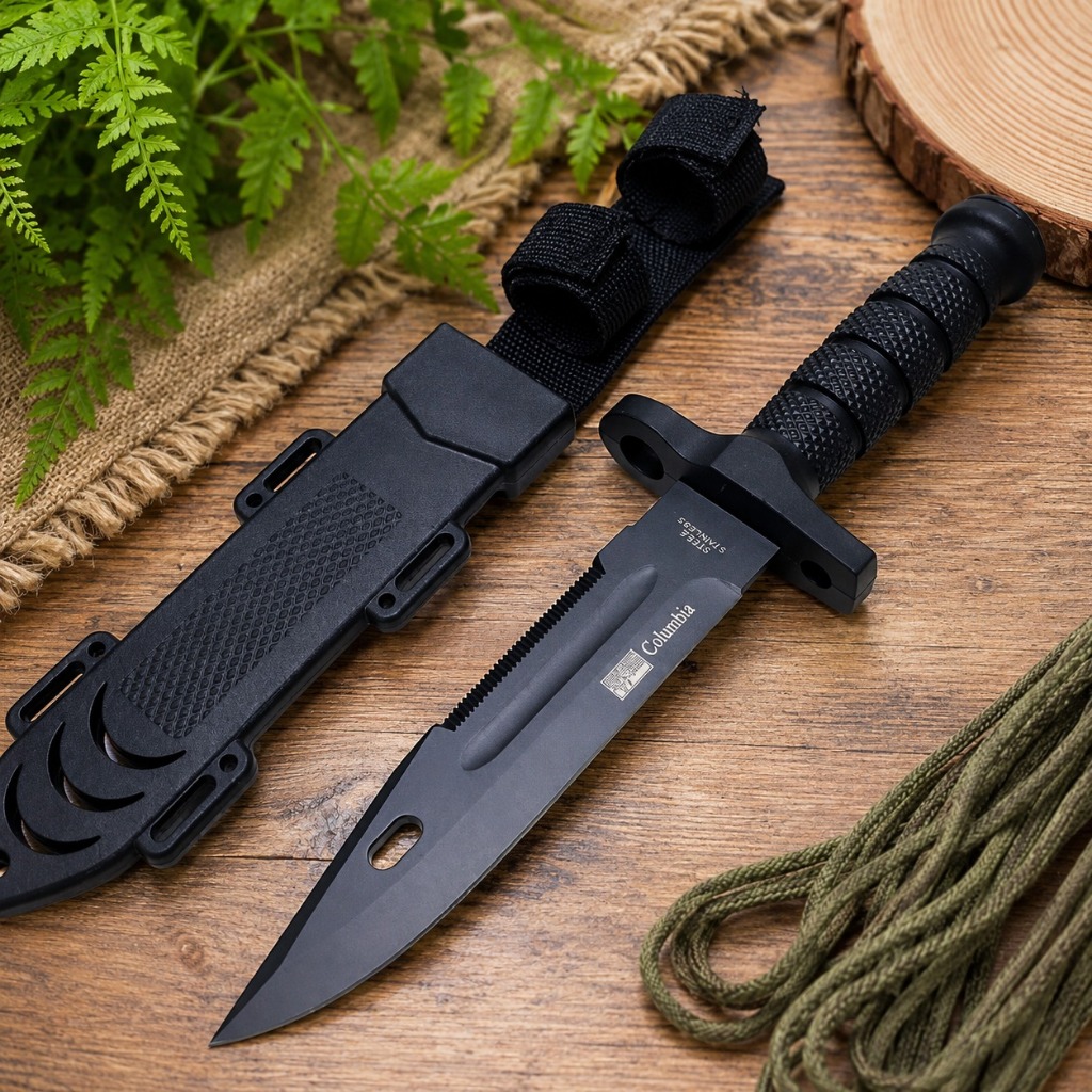 PISAU COLUMBIA 1318A P1044 KNIVE KNIFE COLUMBIA SURVIVAL KIT OUTDOOR Low Price