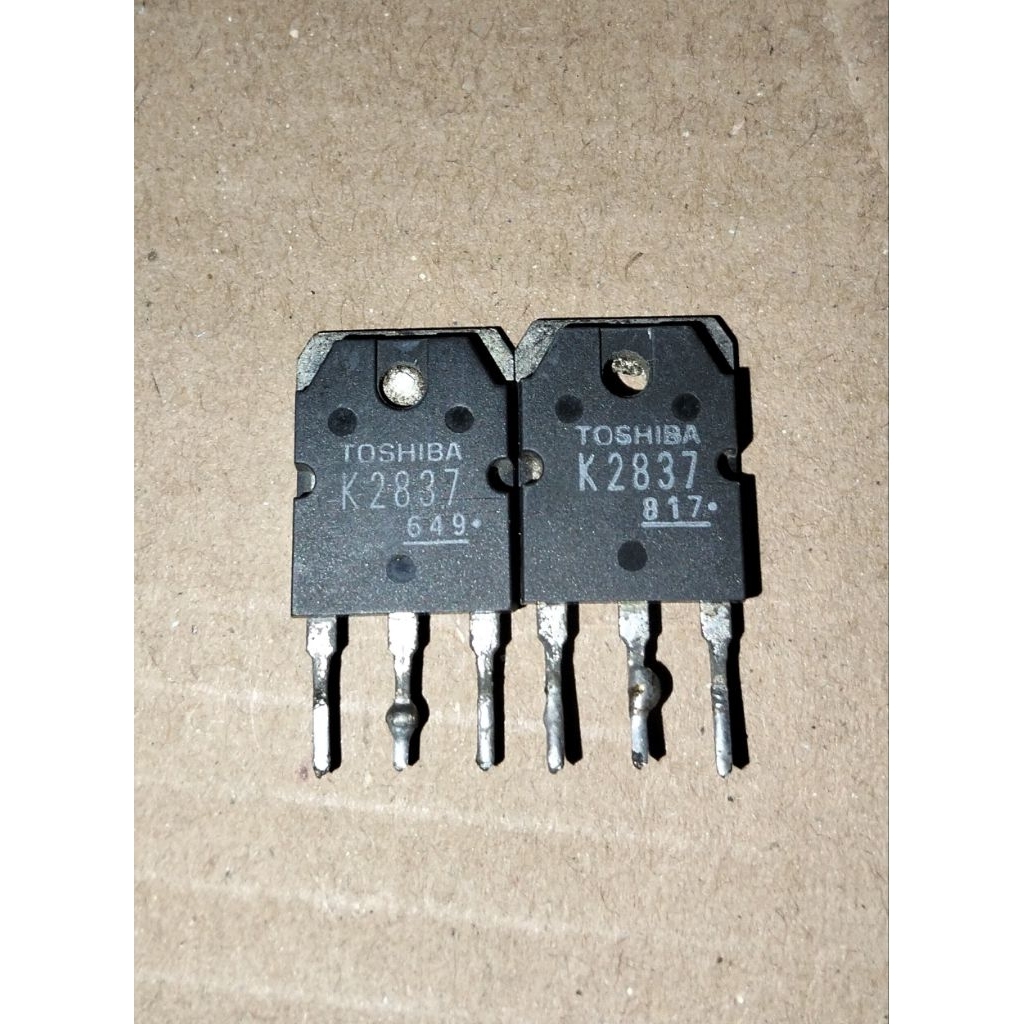 MOSFET TOSHIBA K2837 BEKAS COPOTAN