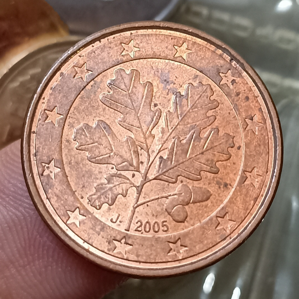 Koin Kuno Federal Republic of Germany 5 Euro Cents