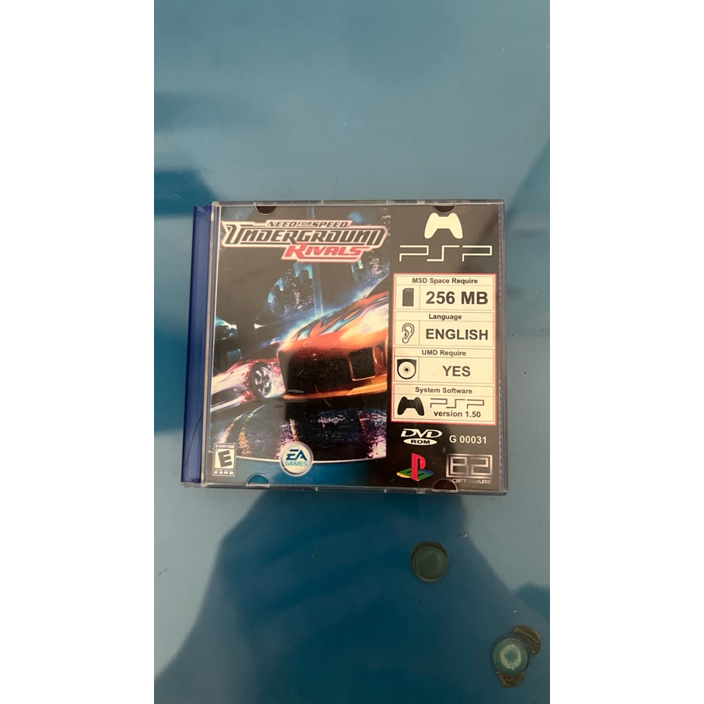 Kaset PSP NFS underground rivals ori second