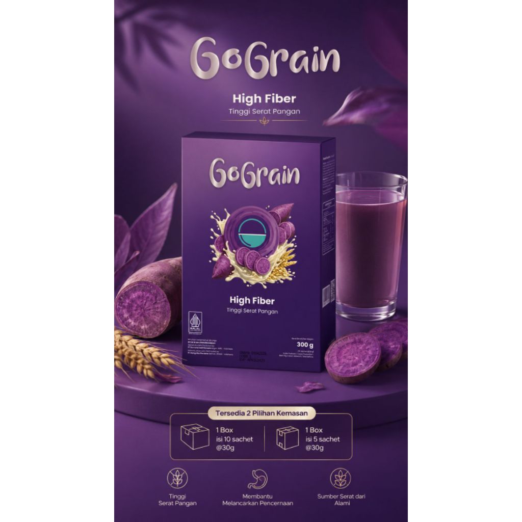 GoGrain High Fiber - Box isi 10