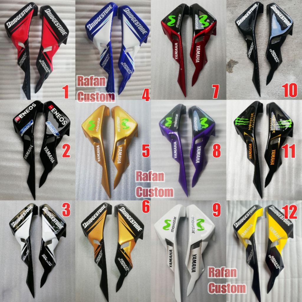 cover mesin step UNDERBONE MX new 135
