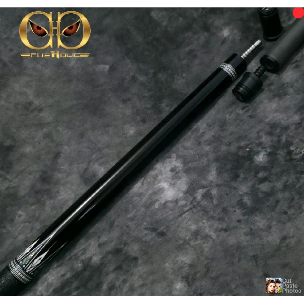 JFLOWERS CUE - JF10-22F - WHITE SIGHT PLATE (SEKEN 9,7/10)