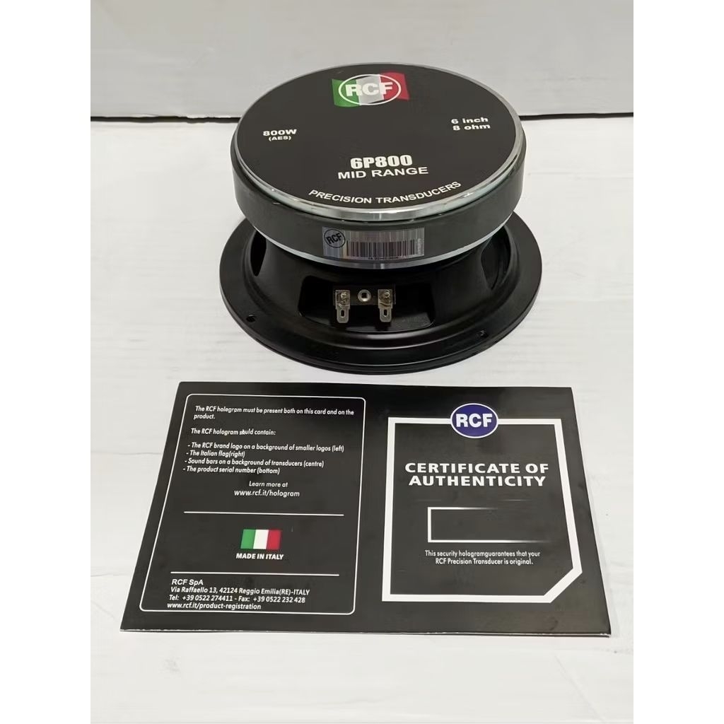 Speaker Midrange 6 Inch RCF 6P800 ,6P300 Dan 6p200 Original Italy 200W Balap