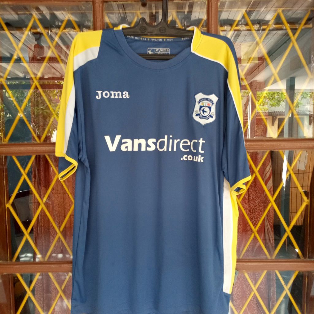 Cardiff City FC Home Jersey Player Issue by Joma - Championship 2008/09