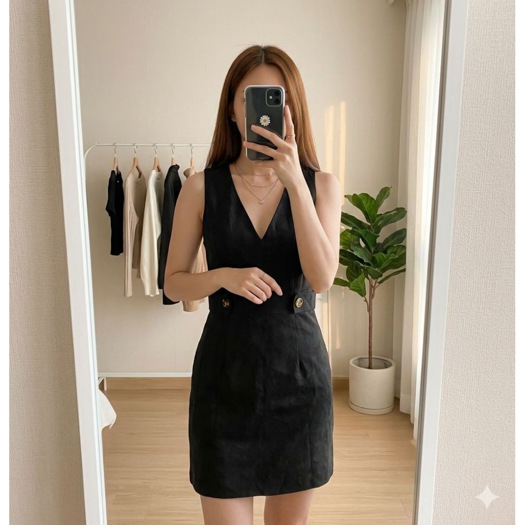 HnM Mini Suede Dress