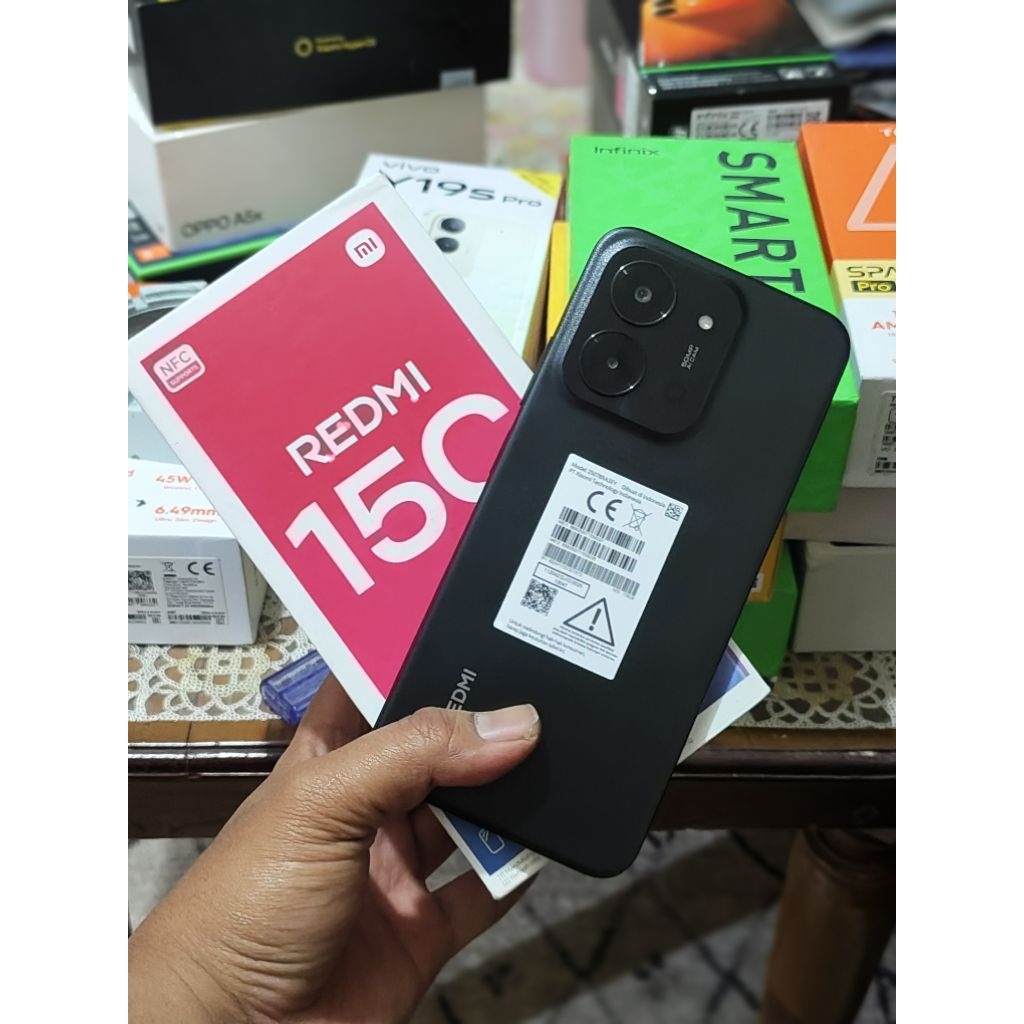 Redmi 15C 6/128 Fullset Like New Second