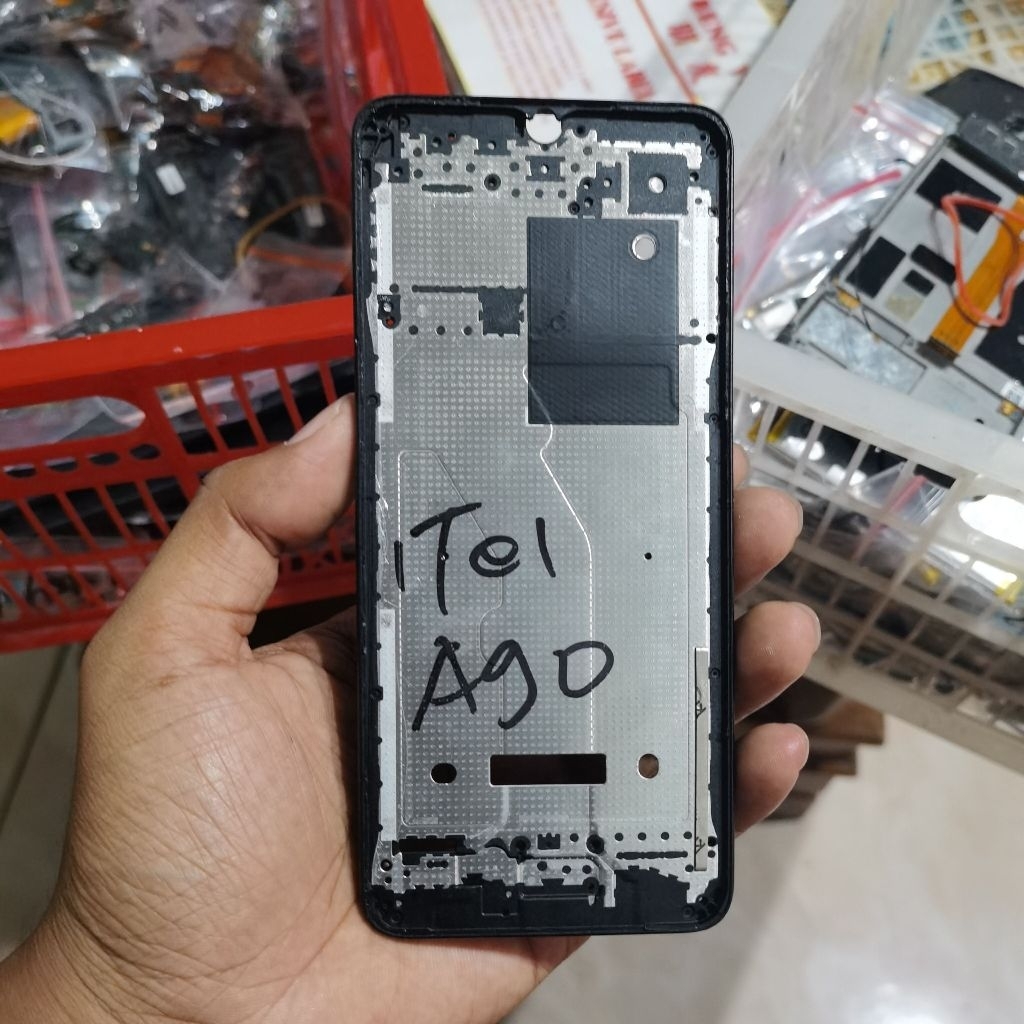 FRAME TATAKAN LCD ITEL A90 ORI COPOTAN