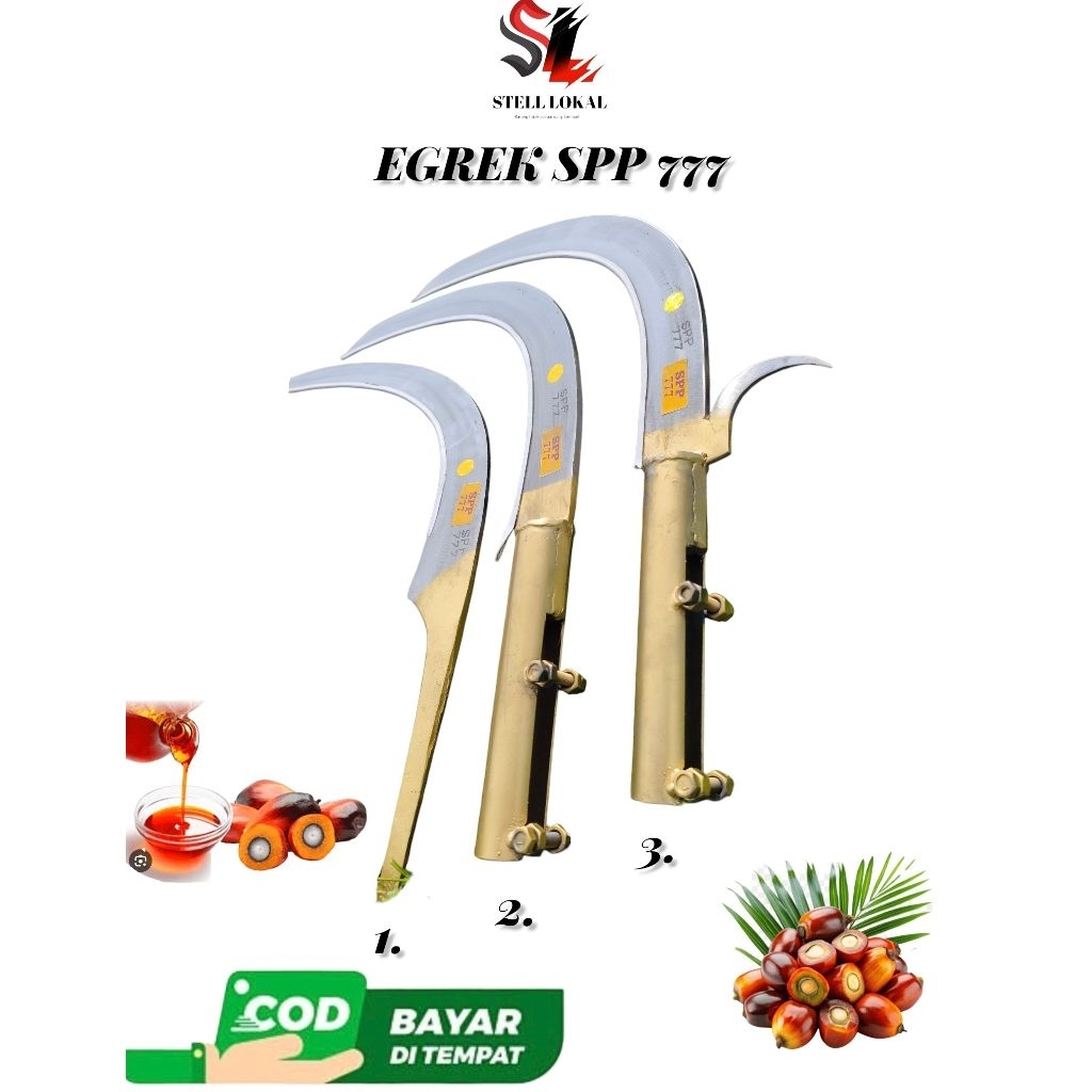 Egrek sawit spp 777 alat berkebun sawit