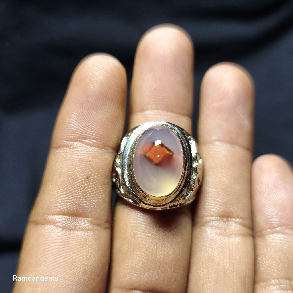 CINCIN BATU AKIK COMBONG MERAH