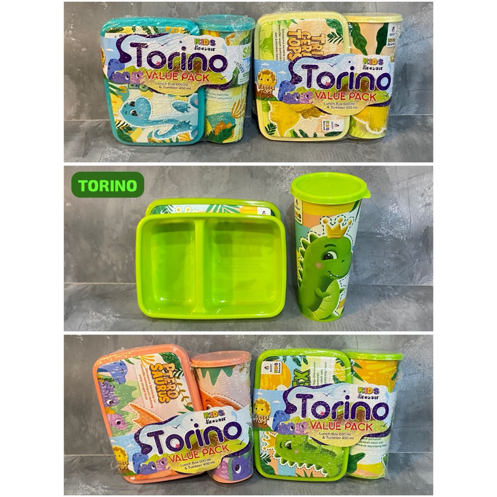 Lunch box Torino value pack set tumbler