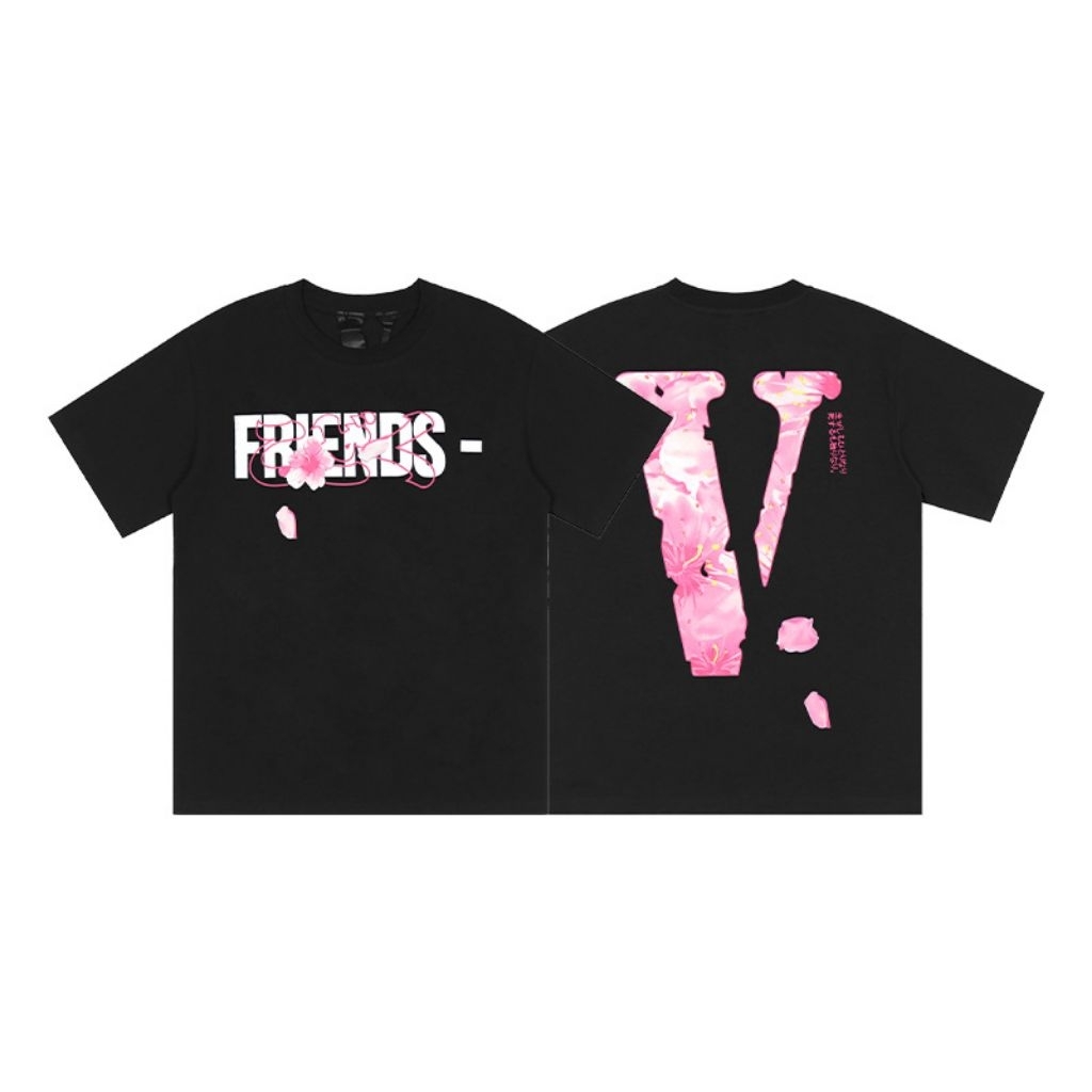 Tshirt Vlone Friends Sakura Short Sleeve Unisex