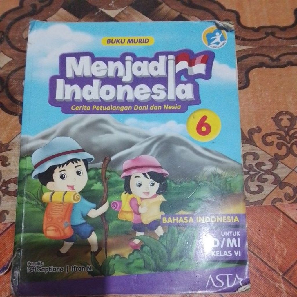 menjadi Indonesia untuk SD kelas 6 buku murid