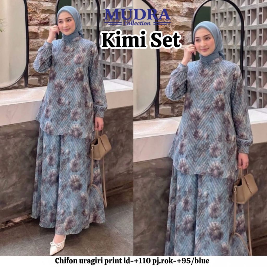 Mudra Hijab / Gamis Terbaru / Gamis Wanita / Gamis Premium / Dhira / Kimi / Mudra Collection