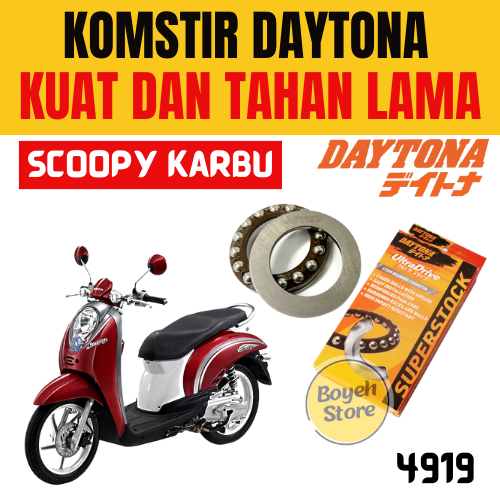 Komstir Scoopy Karbu, Scoopy Fi,Scoopy Esp Daytona 4919