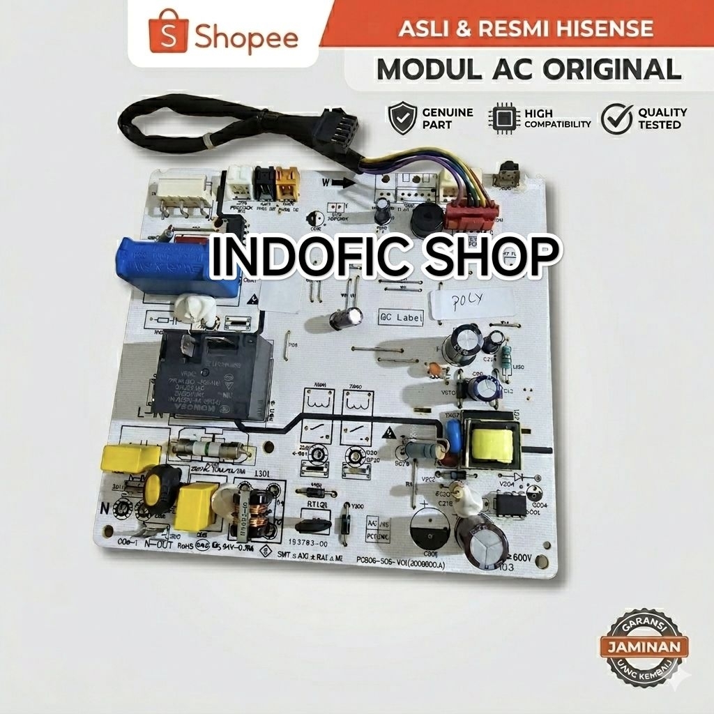 Modul PCB AC Hisense AN05CDG AN07CDG AN 09CDG Original