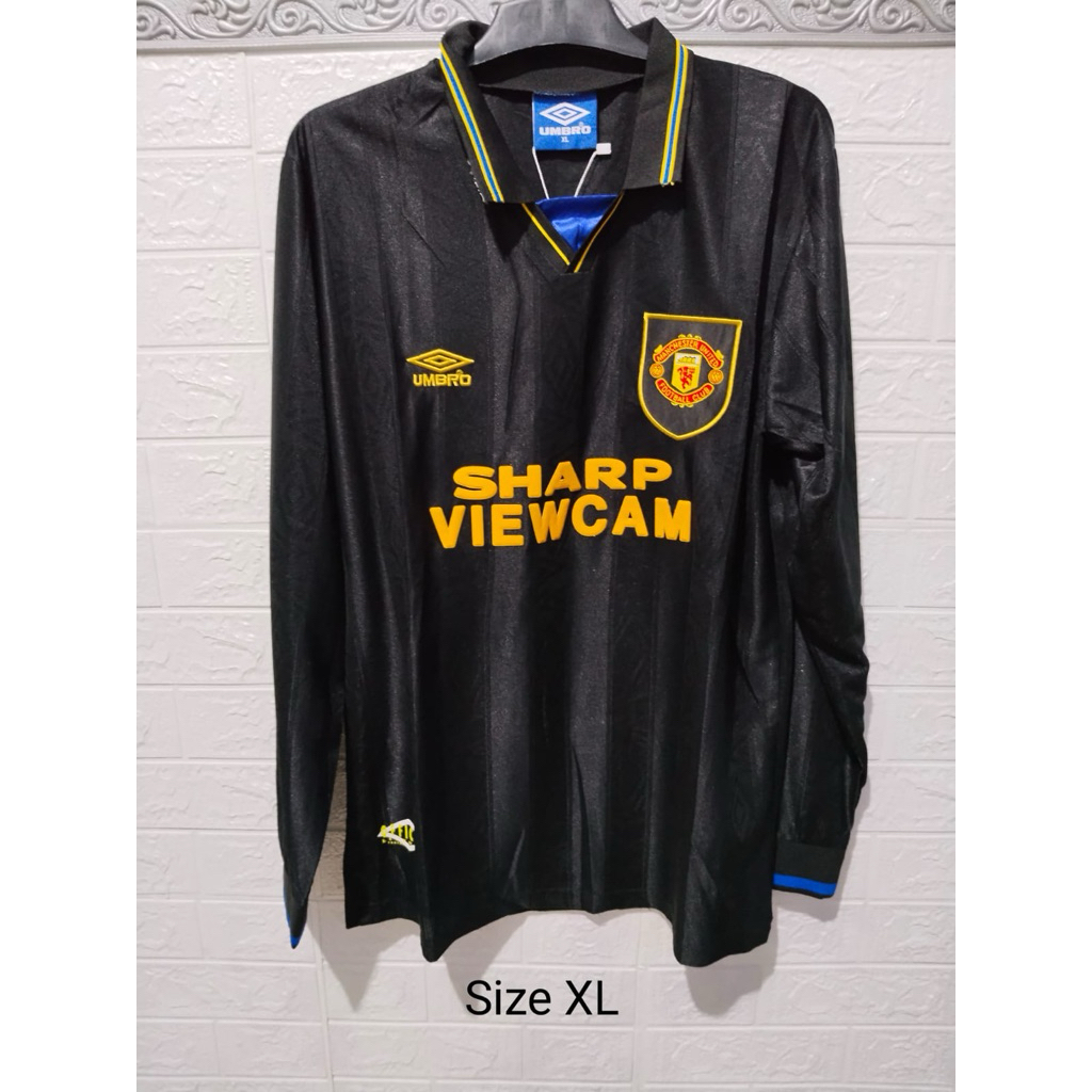 Jersey Retro Manchester United Away 1993/1995 - Long Sleeve