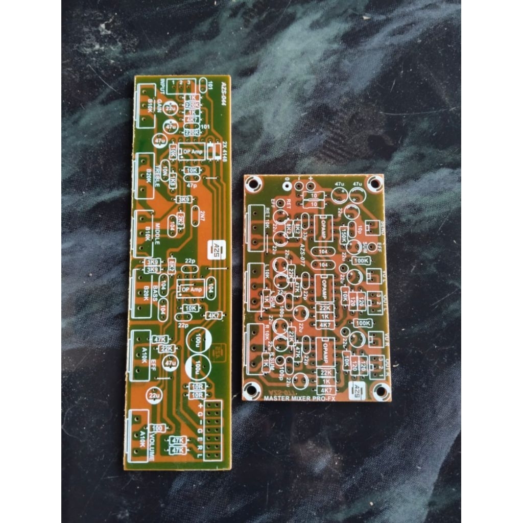 PCB Mixer Mini Clone MACKIE FX Plus PCB Master Mixer Pro FX