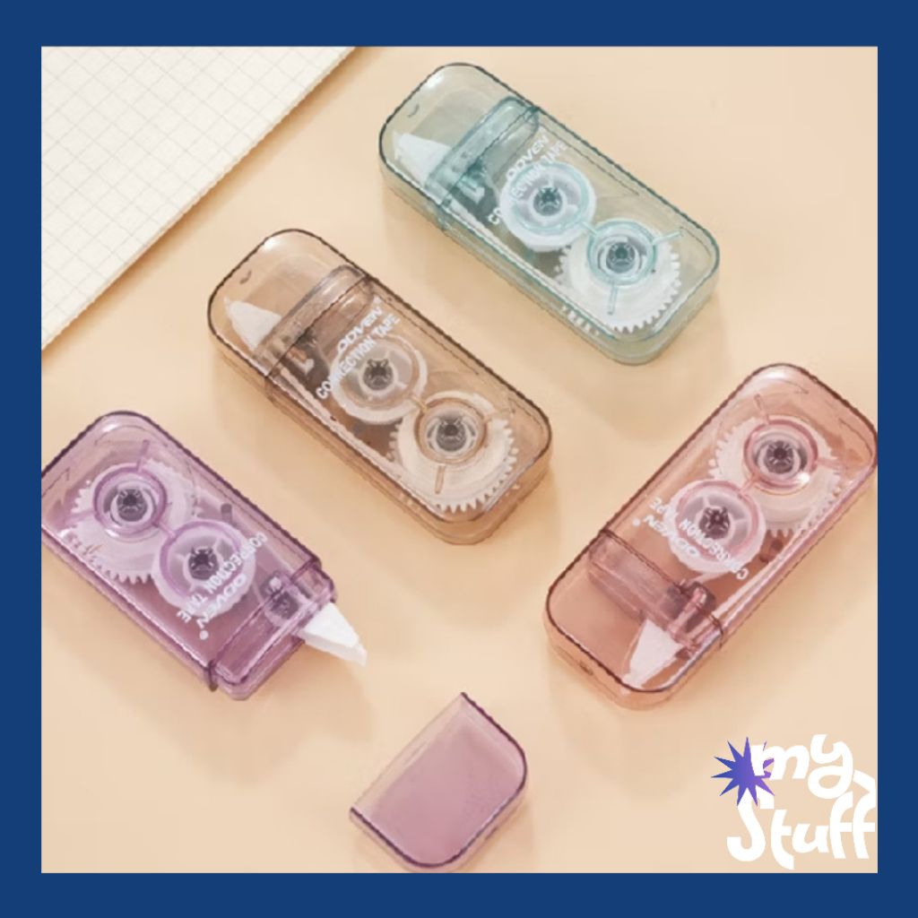 Tip X kertas/ Alat sekolah/ Pen Tape Smoky Style / Alat Koreksi Sekolah Cute
