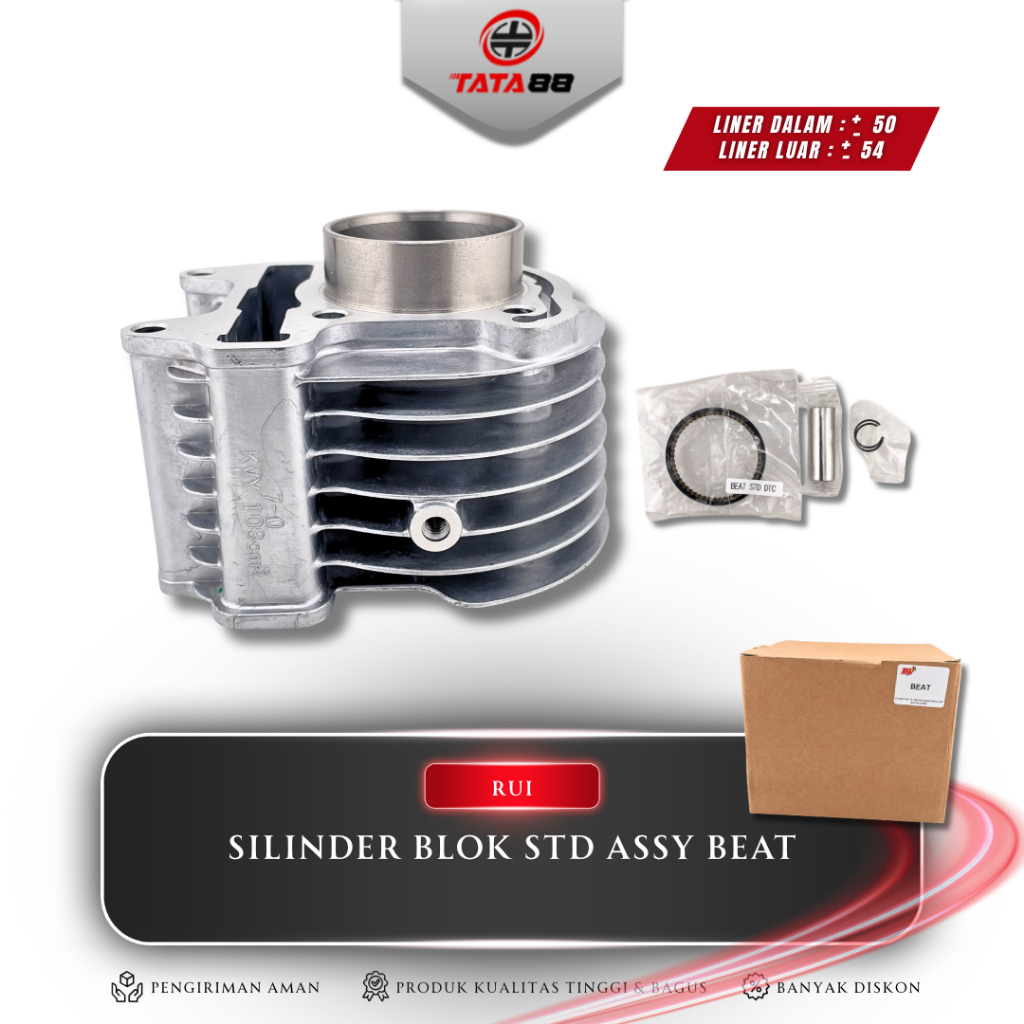 SILINDER BLOK STD ASSY BEAT - SILINDER BLOK ASSY SEHER SET BEAT STD BEAT KARBU