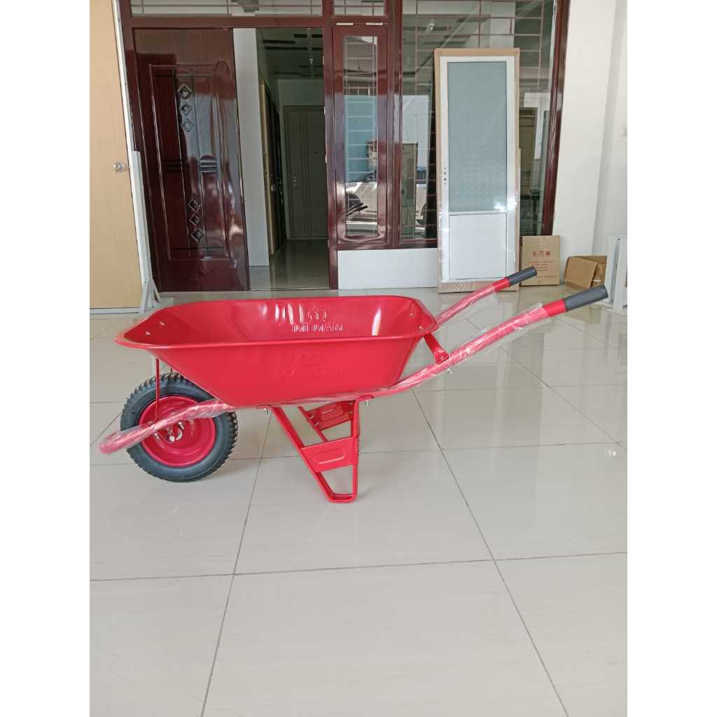 MANCINI Eco | Gerobak Sorong | Troli | Angkong | 10Kg (Warna : Abu - Abu)