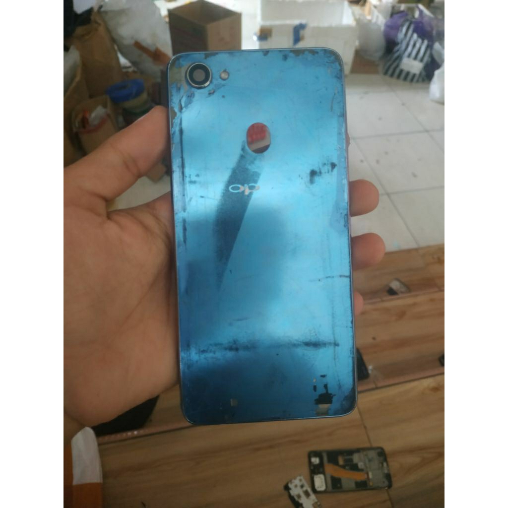 backdoor bekas oppo f7 cek deskripsi