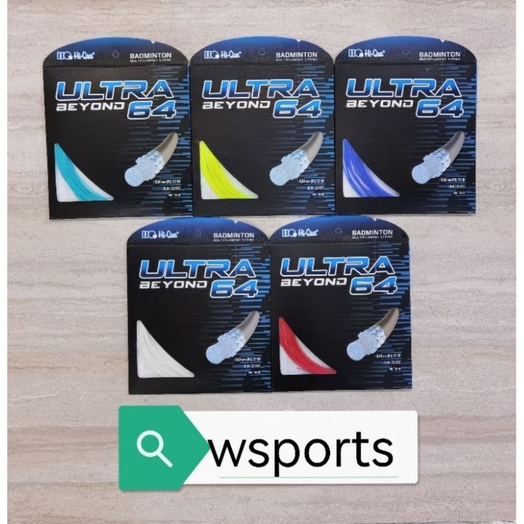 Senar Badminton HiQua ULTRA BEYOND 64 ORIGINAL