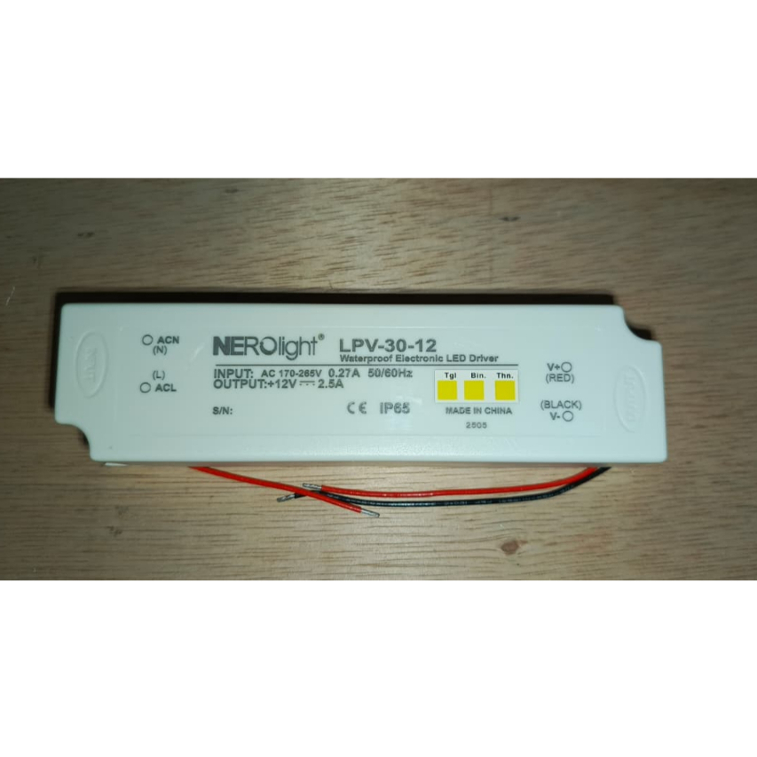 Driver NERO Led Strip Flexible 12V IP65 / Led Driver For DC 12V Strip LED