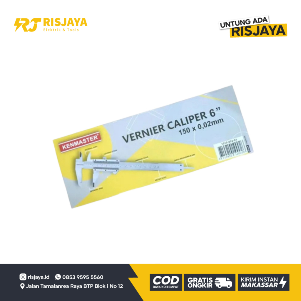 Sigmat/Besi Jangka Sorong KENMASTER 6"