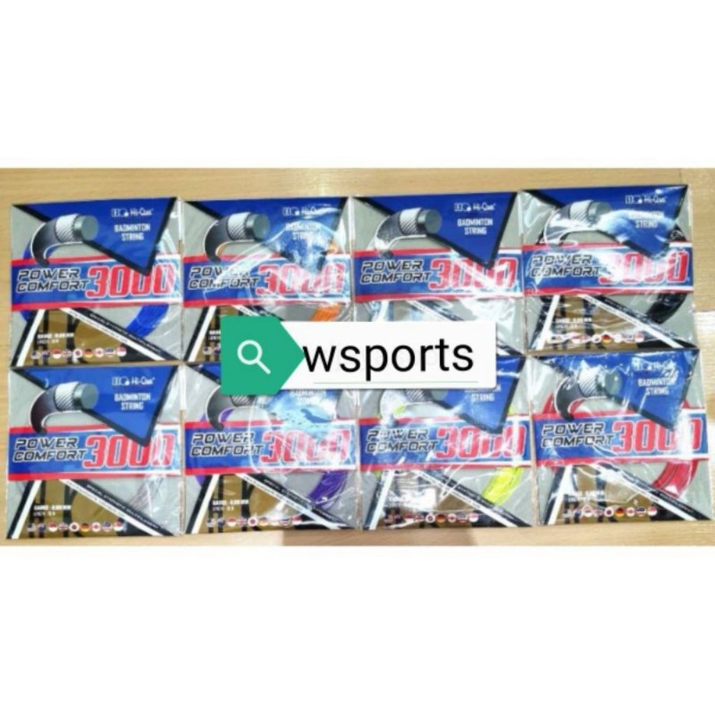 Senar Badminton HiQua Power Comfort 3000 Original