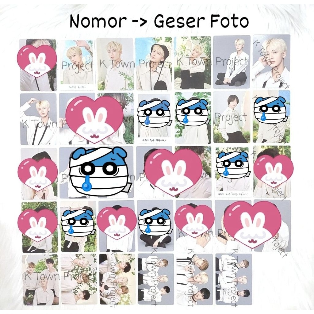 [READY - CLEARANCE SALE] TXT ACT:BOY ACT BOY CONCERT MINI PHOTOCARD SET SPECIAL GIFT CARD YEONJUN SO