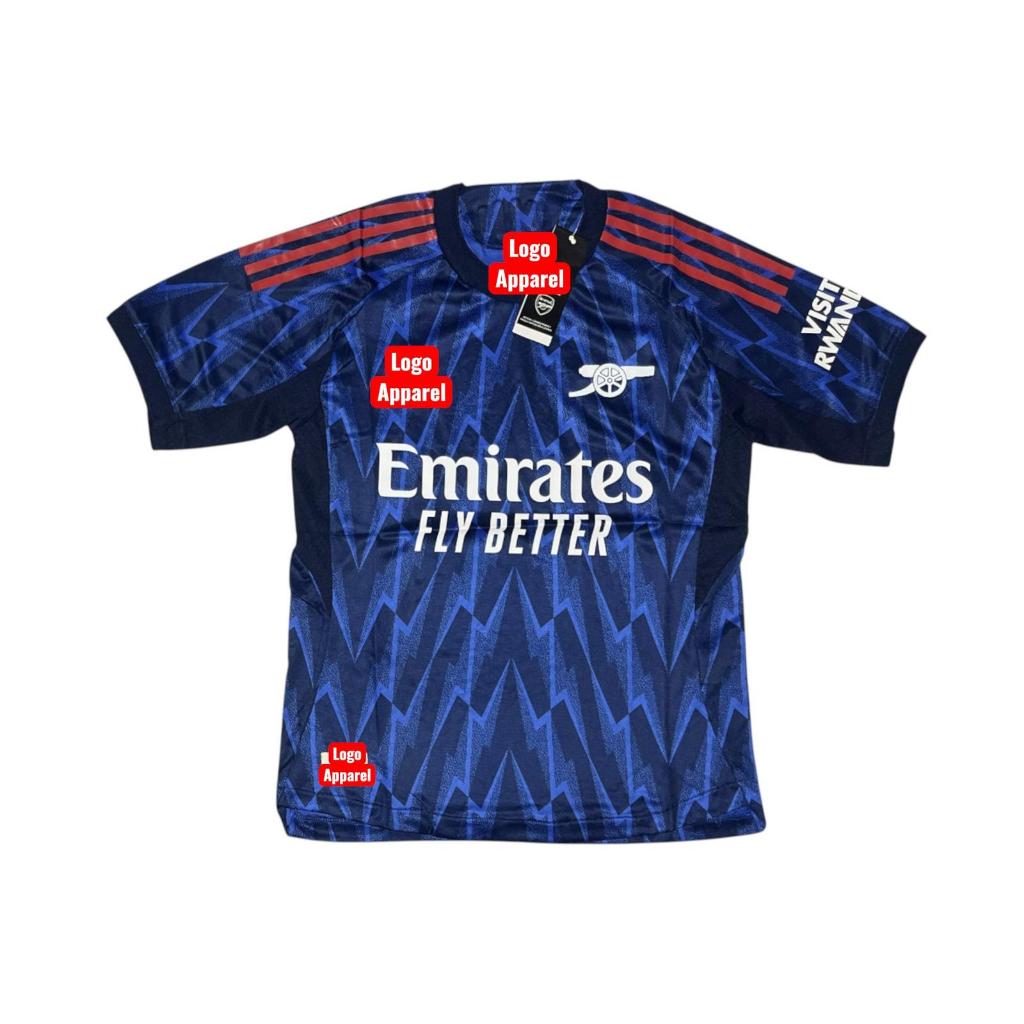 Jersey Arsenal FC Away Kit 2025/2026 Player Issue Version PI Original Baju Bola Authentic Murah