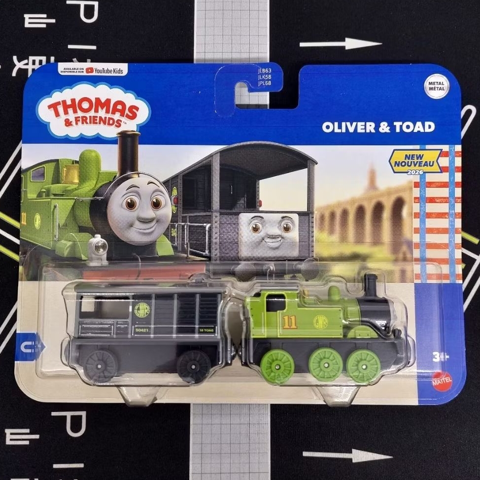 Thomas & Friends Classic TOAD & OLIVER (Tidak Pakai Baterai)