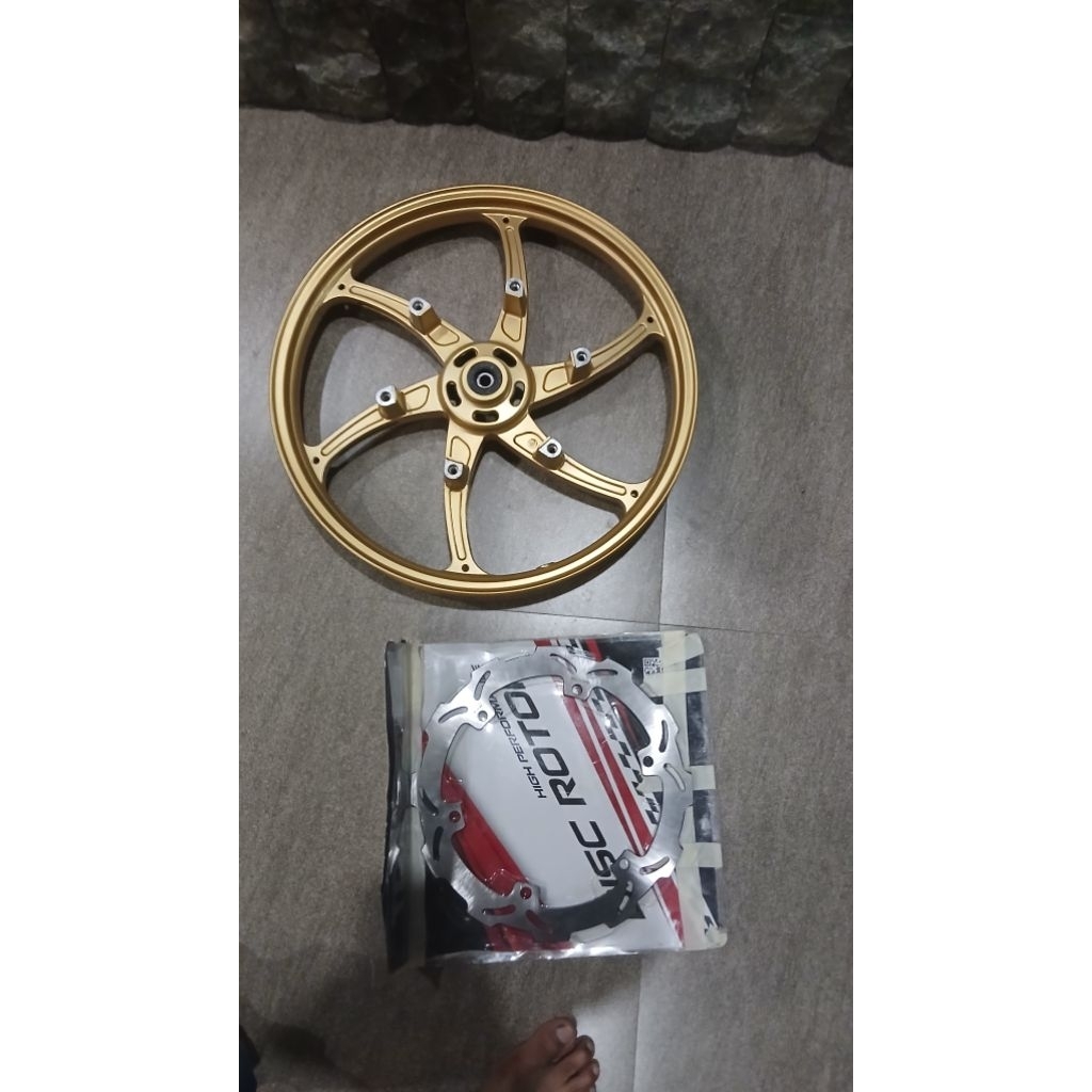velg depan vnd sonic 150 dan cakram tdr 300mm
