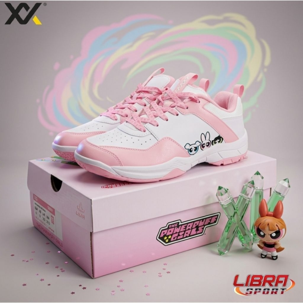 Sepatu Badminton MAXX Power Puff Girls Series