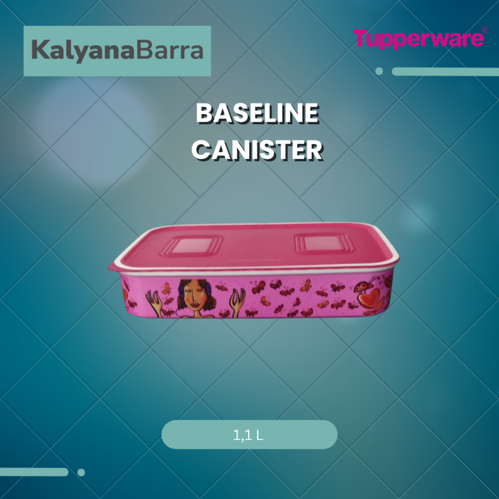 TUPPERWARE Baseline Canister 1.1 L – Pink