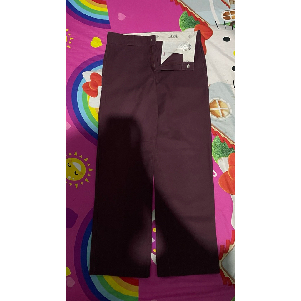 dickies 874 original fit maroon