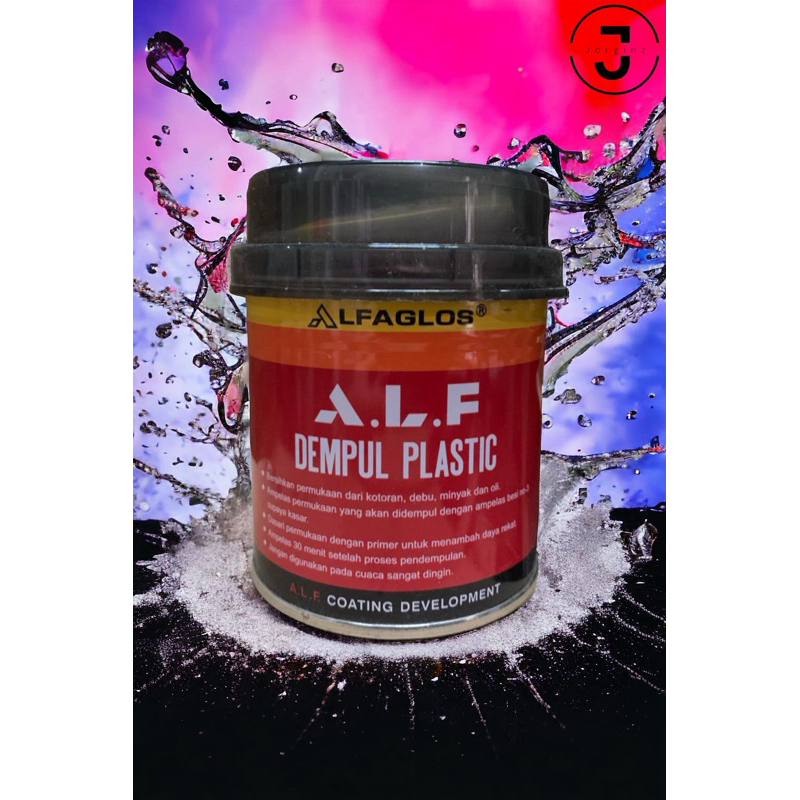 Dempul plastik Alfaglos 1/4 250gr