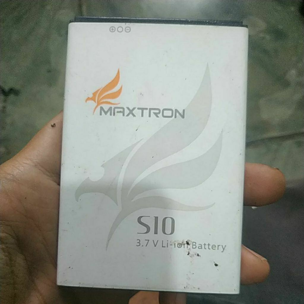 BATERAI BEKAS MAXTRON S10
