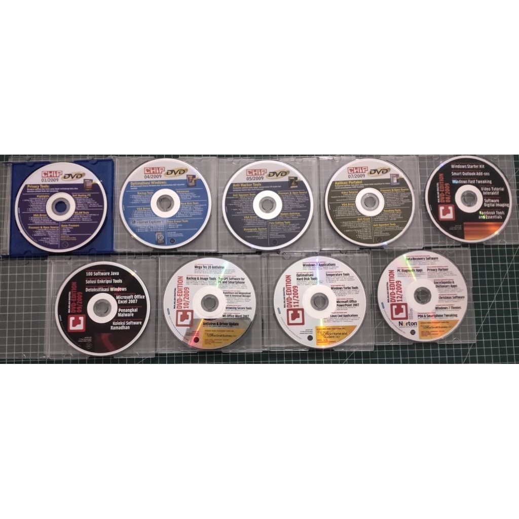 Bundle DVD Majalah CHIP Tahun 2009