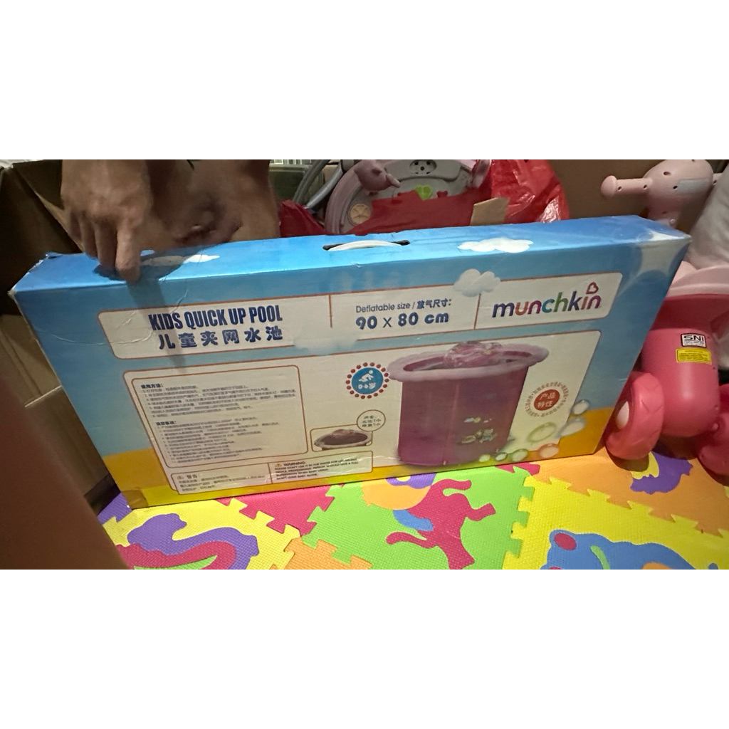 PRELOVED BARANG BAYI kolam renang vertikal bayi