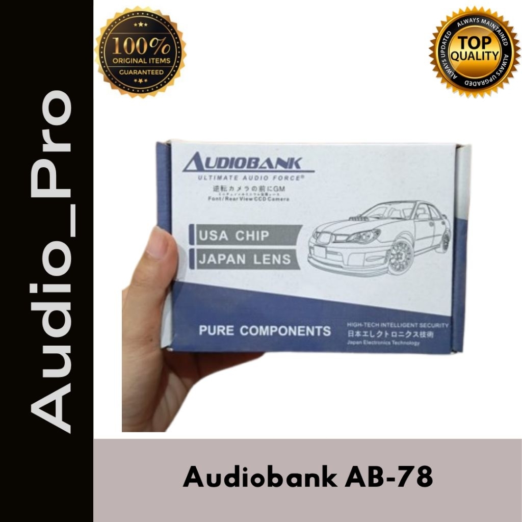 Kamera Mundur Mobil Audiobank AB78 / Kamera Parkir Mobil HD Audiobank AB-78 / Kamera Mundur Parkir M