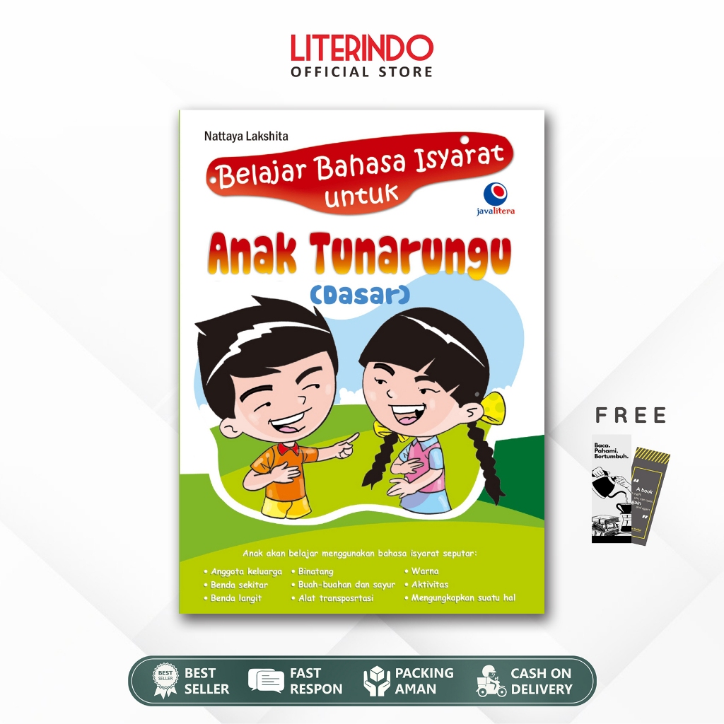 Buku Belajar Bahasa Isyarat untuk Anak Tunarungu Dasar dengan Metode Bisindo