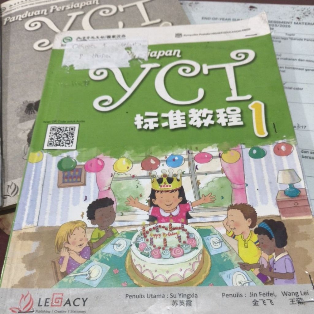 panduan Persiapan YCT Mandarin tingkat 1