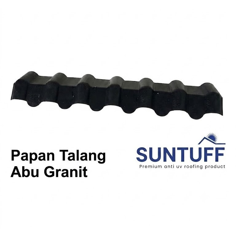 Papan Talang UPVC Premium / Talang Air Atap Rumah Kotak Anti Bocor