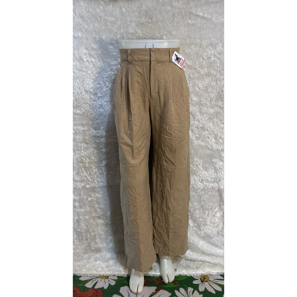 Celana panjang kulot highwaist GU
